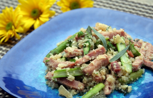 Ham and Asparagus Risotto 2014 3