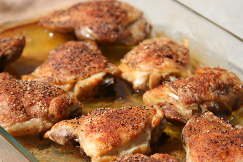 Baked Chicken Thighs | Balancing Paleo
