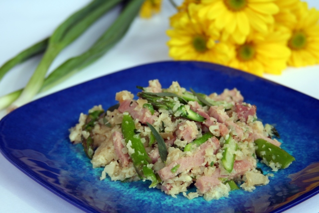 Spring Risotto with Ham and Asparagus