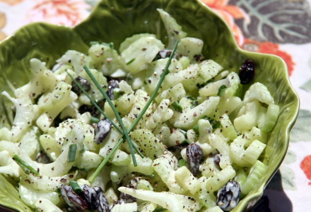 Paleo Celery and Raisin Salad